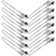 thumbnail image 4 of ColoMX 12 Uds. Pinzas profesionales prácticas para seccionar el cabello accesorios de corte de pelo para salón, 4 of 7