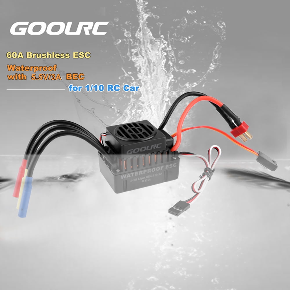 SPYMINNPOO RC Rar Motor ESC Combo 1/10 Scale 3650 3500KV Sensorless