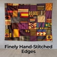 thumbnail image 6 of Kente Cloth Traditions Wall Tapestry for Bedroom by DC | African American Tapestry Wall Hanging & Aesthetic Decor for Dorm, Living Room, Picnic & Home | 36"x48", 6 of 7