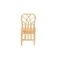 thumbnail image 5 of bali & pari Monaco Rattan BOHO Dining Chair, Natural Brown, 5 of 10
