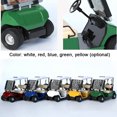 thumbnail image 4 of Fashionable Mini Golf Cart Clock with Multifunctional Features - Displays Year, Time, Month, Date, Day & Temperature, 3 Settings, Birthday Reminder, Music Mode - Zinc Alloy Decorative, 4 of 5