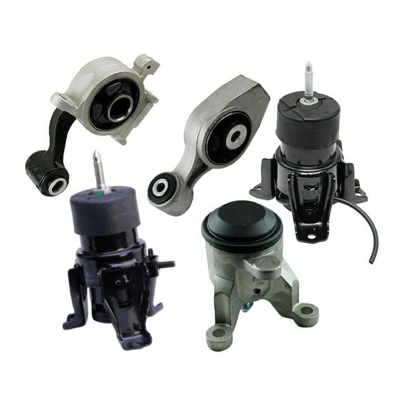 K2627 Fits 2013-2016 Nissan Pathfinder 3.5L FWD Engine Motor Mount Set 5pc : A4355HY, A4365HY, A4371HY, A7386, A7381