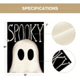 thumbnail image 5 of SM-XLHN Halloween Ghost House Flag 28x40 Inch Double Sided Outside, Spooky Yard Outdoor Decorative Flag, 5 of 6