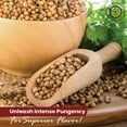 thumbnail image 5 of Pride of India – Coriander Seed Whole – Fresh & Gourmet Indian Whole Spice – Good for Curries/Meat/Chicken – Easy to Use – 1.4 oz. Small Dual Sifter Bottle, 5 of 8
