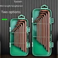 thumbnail image 2 of TuoSen S2 Red-Hardened Medium-Length Ball Head Hex Key Set - 10-Piece Comprehensive Inner Hexagon Wrenches with Versatile Sizes, Durable Material, Compact Storage, Efficient Design for Professional &, 2 of 5