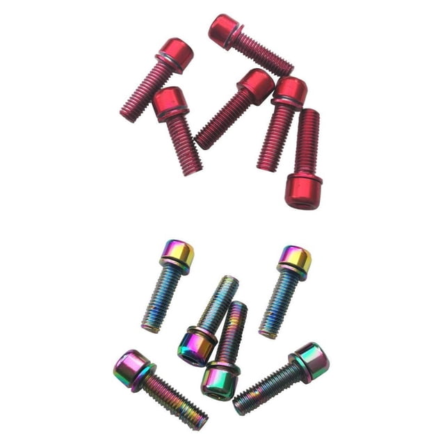12 paquetes de tornillos hexagonal para vástago de manillar de pinza de de