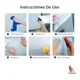 thumbnail image 5 of Film Privacidad Vidrio Vinilo Decorativo Flor Cocina 45cmx2m, 5 of 6