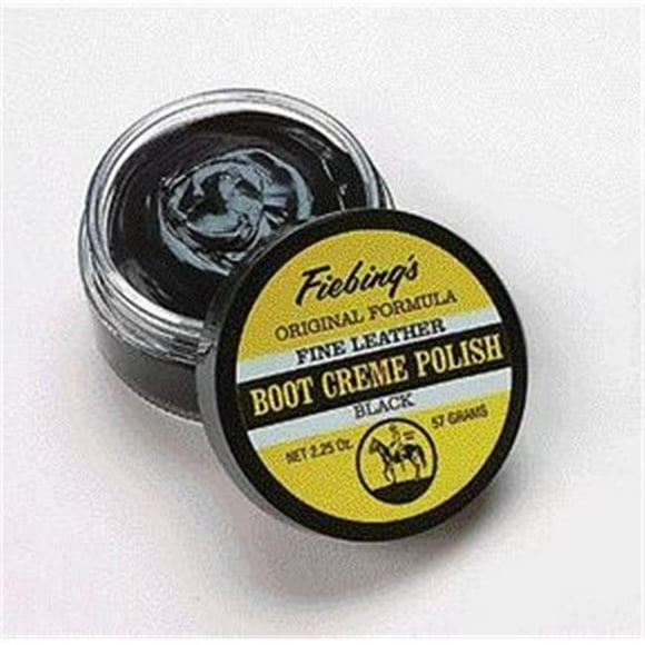 Fiebing Company Inc Boot Crème Polish- Noir 2,5 Onces - 088-11001-POLC01G00