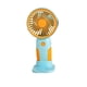 thumbnail image 2 of Rechargeable Handheld Fan Portable Personal Cooling Fan Usb Powered 3 Speeds Quiet Operation Para Estudiantes Office Travel Outdoor Activities, Ukhbmc, 2 of 8
