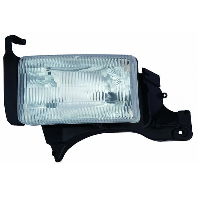 Carcasa de Lente de Faro DEPO 333-1104L-AS Lado del Conductor