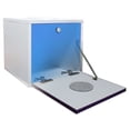 thumbnail image 1 of Buro Flotante Recamara Mdf Luz Led Ensamblado Azul, 1 of 7