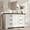 White(Black Top), variant on Homall Wooden 6 Drawer Dresser for Bedroom, Modern Chest of Drawers, Storage Cabinet Organizer with Metal Handles for Bedroom, Living Room and Closet, White and Black Top