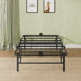 thumbnail image 5 of Foldable Twin Bed Frames, Metal Platform Bed Frame Twin Size with Heavy Duty Steel Slats, No Box Spring Needed, Easy Assembly, No Noise, Black, 5 of 9