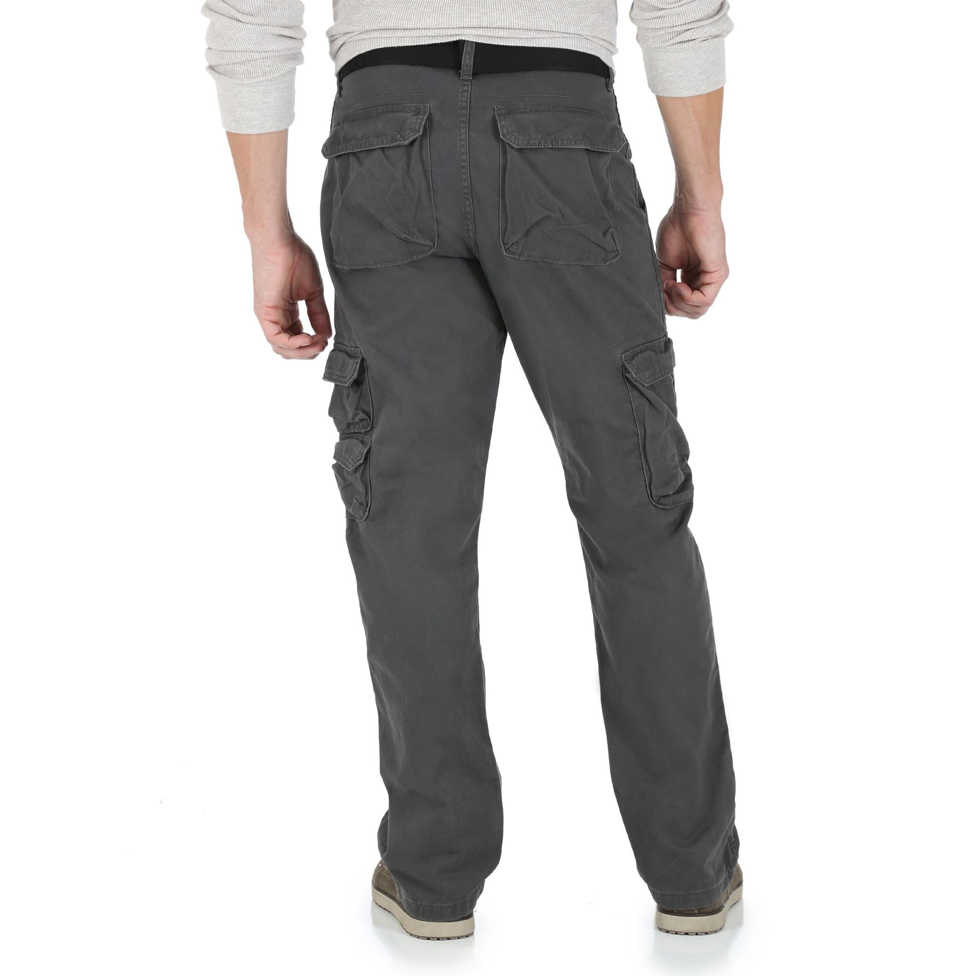 Wrangler Men's Belted Twill Cargo Pant – Loose Fit