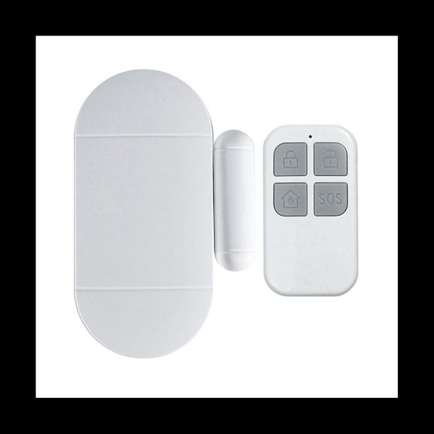 de Sensor de Ventana de Puerta Inteligente InaláMbrico Tuya OperacióN de Control Remoto 130Db Alarma Antirrobo Segura para Ventana de Puerta de Casa