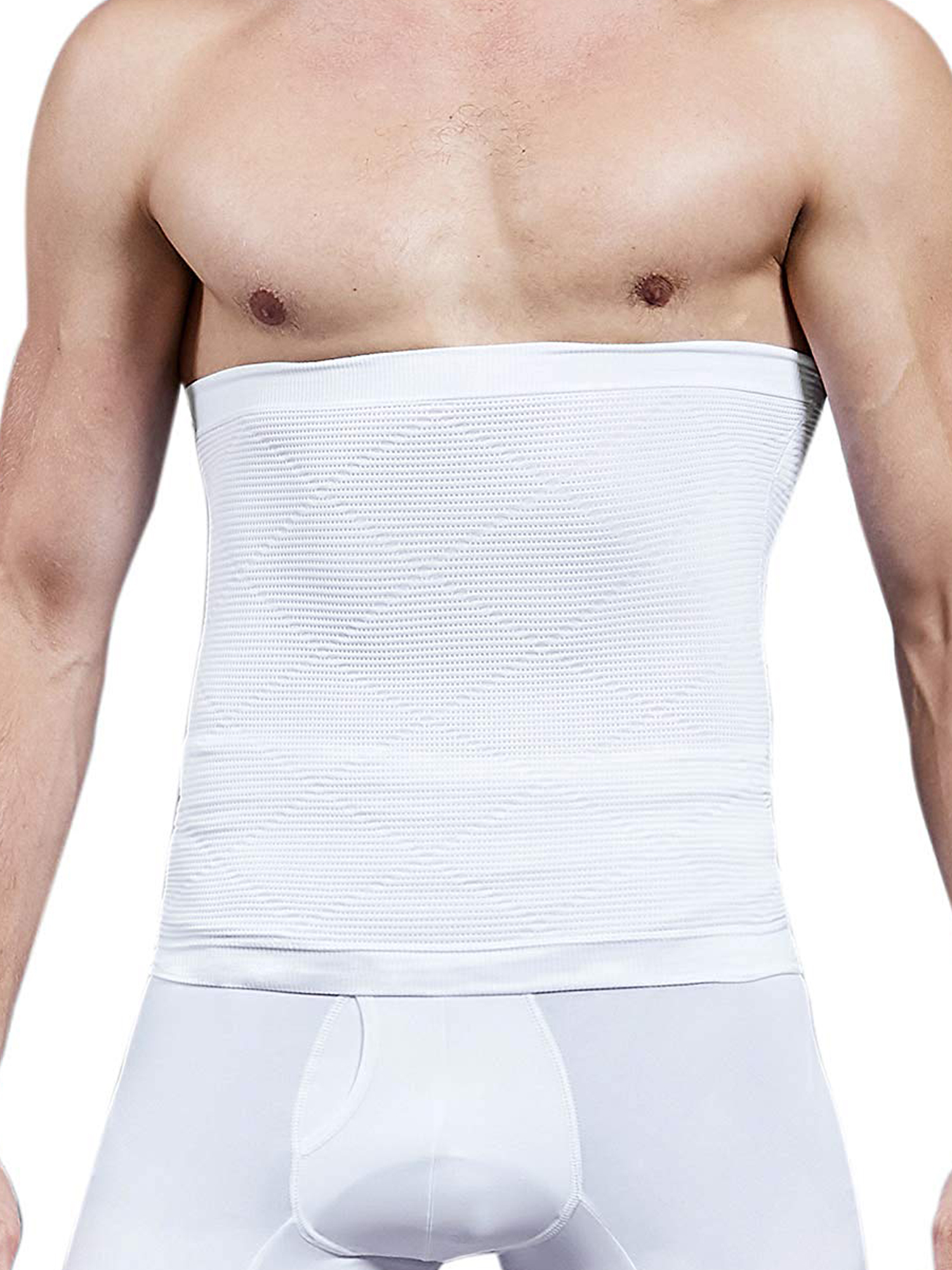 SLIMBELLE Mens Compression Abdominal Belt Weight Loss Tummy Control Shapewear Waist Trainer