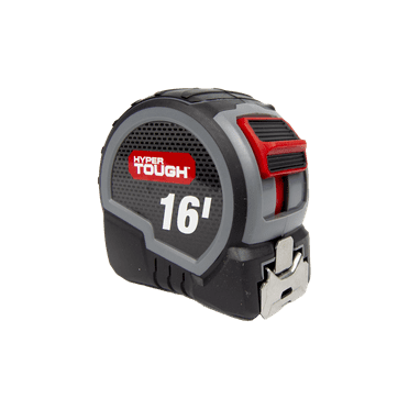 Hyper Tough 16ft. Wide Blade Steel Tape Measure
