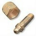 thumbnail image 2 of Regulator Inlet Nut, Hydrogen; Natural Gas, Brass, CGA-350, 0.83 in to 14 NGO, LH Female, 2 of 2