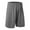 Gray, variant on Leezo Men's GYM Shorts Training Running Sport Workout Casual Jogging Pants