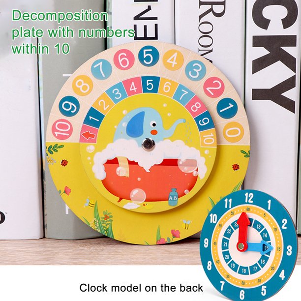 Lubelski Children Educational Colorful Magnetic Wooden Fishing Toy  Preschool Board Game 