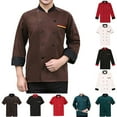 thumbnail image 5 of CENL Chef Work Clothes Short Long Shirt Cake Shop Pastry Man Women Uniform Kitchen, 5 of 8