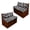 Cow Print, variant on Uourmeti Beach Starfish RV Dinette Cushion Covers, Stretch Camper Couch Covers Sofa Slipcovers for Travel Trailer Couch, Replacement Camper Sofa Chair Protector (1 Backrest Cover & 1 Bench Cover)