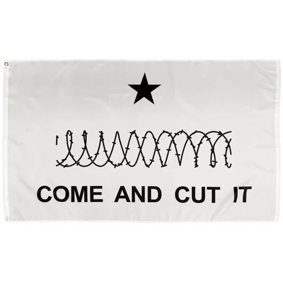 3X5 TEXAS BARBED WIRE FLAG BANNER 100D