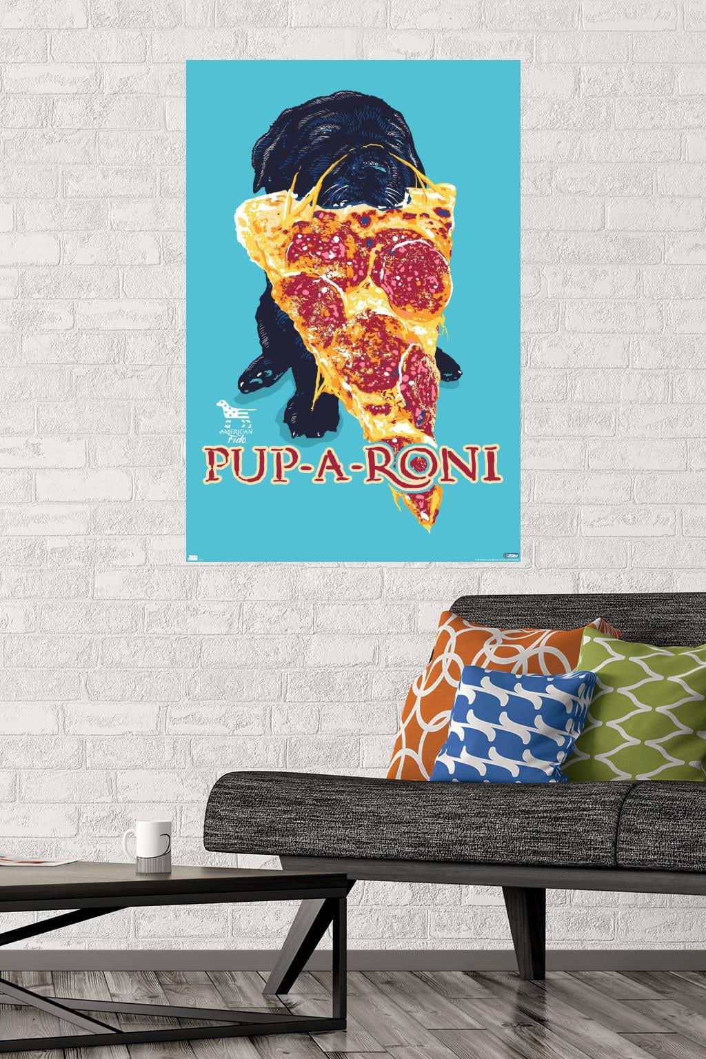 Jim Baldwin - Pup-a-roni Wall Poster, 22.375" x 34"