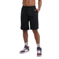 thumbnail image 4 of Short deportivo Champion para hombre talla grande, negro, con tecnología de absorción de humedad, 4 of 6