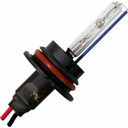 Two Ion HID 6,000 Color Temp 9007 Single Stage Bulbs with Plug N Play Wire (Best Wire For Temp Control)