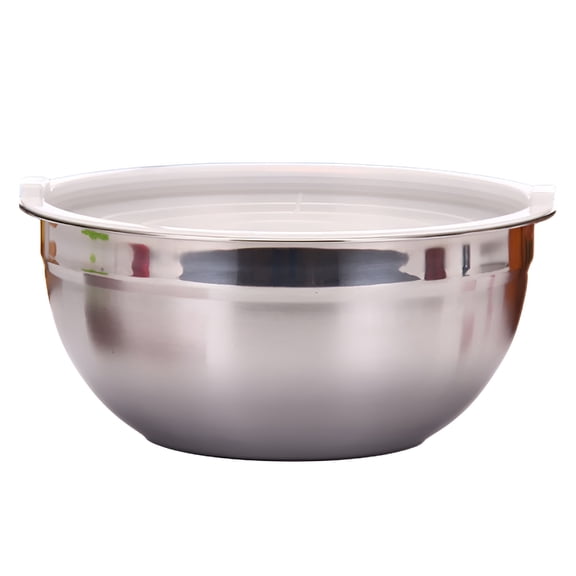 ACDANC 2026 New Stainless Steel Thicker Mixing Bowl with Lid Baking Salad Bowls Kitchen Cooking Tools(20Cm) for Mixing, Baking, Salads, Food Prep, Kitchen Use, Cooking, Meal Prep