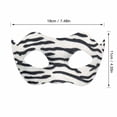 thumbnail image 3 of Leopard Print Masquerade Mask for Women 7 Inch Half Face Halloween Mask for Masquerade Party Mardi Gras Accessory for Stage Performance Photo Booth Prop, 1 Pack, 3 of 4