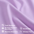 thumbnail image 4 of REGALWOVEN 1Pc Comfortable-Soft Microfiber Pillowcase, Jumbo Violet, 4 of 7