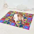 thumbnail image 2 of Colorful Dog Paw Footprint Blanket,Comfortable Soft Flannel Throw Blanket,All Season,Warm Lightweight Blankets for Sofa Bed Couch Living Room Chair,30"x40", 2 of 4