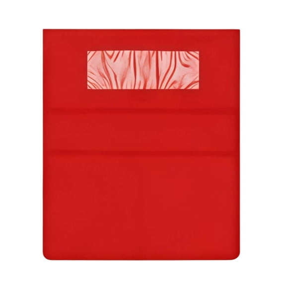 Chairback Pockets for Classrooms, 16.5" X 18.9" Seat Pockets for Classroom Chairs with Large Pocket, Chair Bags Organizer (Red)