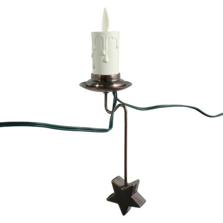 luminara plug in flameless christmas tree ornament set of christmas led lights walmart