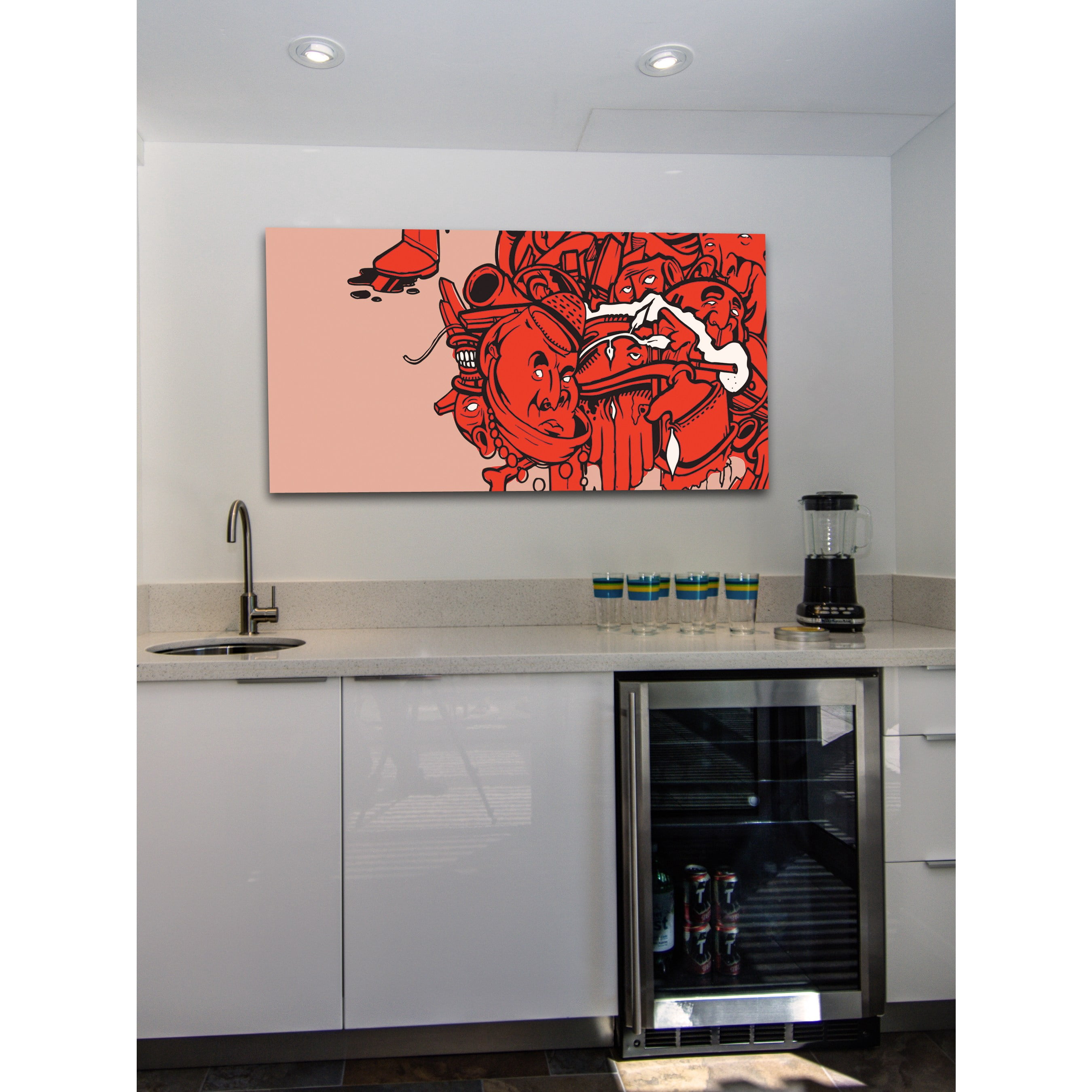 MARMONT HILL  - Handmade Big Business 2 Canvas Art
