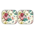 thumbnail image 7 of Haiem Bird Butterfly Rose Car Windshield Sun Shade (2 Pieces) Foldable Windshield Sun Shade Car Accessories for Truck SUV Pickup-Large, 7 of 7