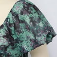 thumbnail image 6 of Womens Floral Summer Dress Casual Wrap V Neck Short Sleeve Belted Beach Bohemian Maxi Dress, 6 of 7