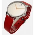thumbnail image 3 of MOVADO BOLD 3640097 SANDY BEIGE DIAL RED LEATHER STRAP MENS WATCH, 3 of 6