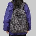 thumbnail image 2 of VOUZZA Cheetah Print Unisex Trendy Leopard Print Backpack Large Capacity Student School Bookbag Back to School Backpack for Men Women, 2 of 4