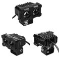 thumbnail image 4 of Motorcycle LED Fog Lights ATV Driving Fog Light Auxiliary Spotlight Projector Lens Super Bright Electric Motor Fog Lamp, 4 of 5