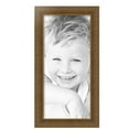 thumbnail image 2 of ArtToFrames 12" x 26" Wide Gold with Green Tones Picture Frame, 12x26 inch Gold Wood Poster Frame (WOM-5078), 4 Pack, 2 of 6