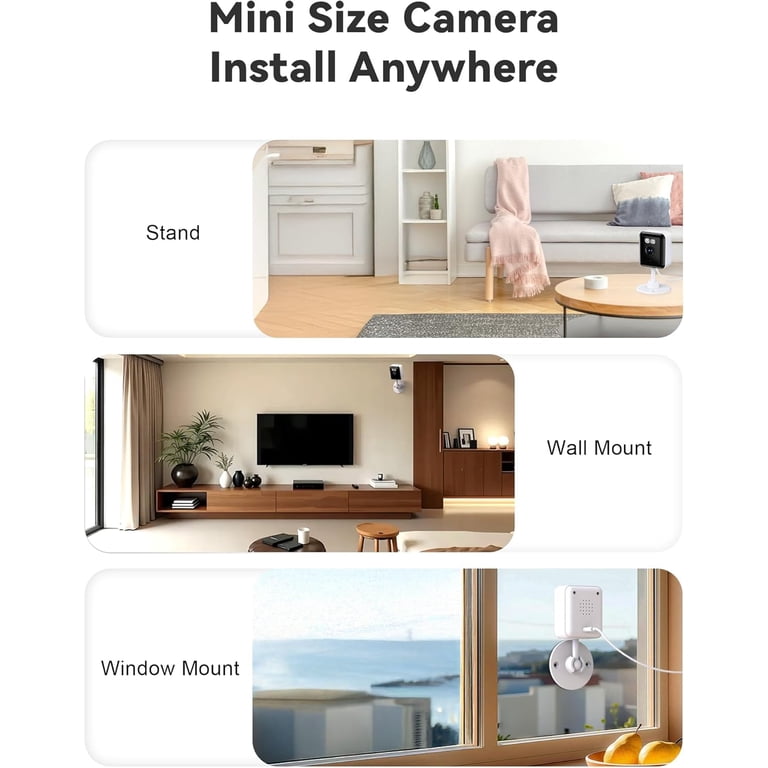 Jqimn 2K Indoor Wi-Fi Security Camera with AI photo 2
