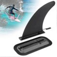 thumbnail image 1 of 8 Inch Removable Universal Surfboard Sup Fin With Fin Base, Detachable Center Fin Stand Up Paddle Board, 1 of 5