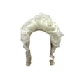 thumbnail image 1 of Minnieouse Cabello artificial femenino Decoración natural Simulación Pelucas rizadas Moda Vestir Accesorio Rendimiento Fiesta de cosplay Cuidado del cabello Gris-plata, 1 of 6