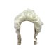 thumbnail image 1 of Vogacara Pelucas rizadas de decoración Natural de pelo falso Artificial para mujer, accesorios de vestir, accesorios para puesta en escena, fiesta de Cuidado del cabello Gris-plata Vogacara CE014568-02, 1 of 6