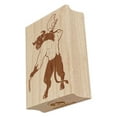 thumbnail image 1 of Minotaur Greek Myth Monster Rectangle Rubber Stamp Stamping Scrapbooking Crafting - Large 2.5in, 1 of 7
