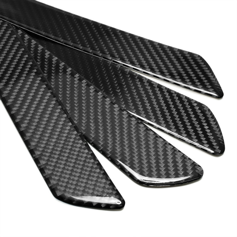 4Pcs Car Door Sill Protector for Ford Expedition, Car Door Sill Guards  Reflective Carbon Fiber Door Sill Stickers, Scuff Plate Cover for Car Door