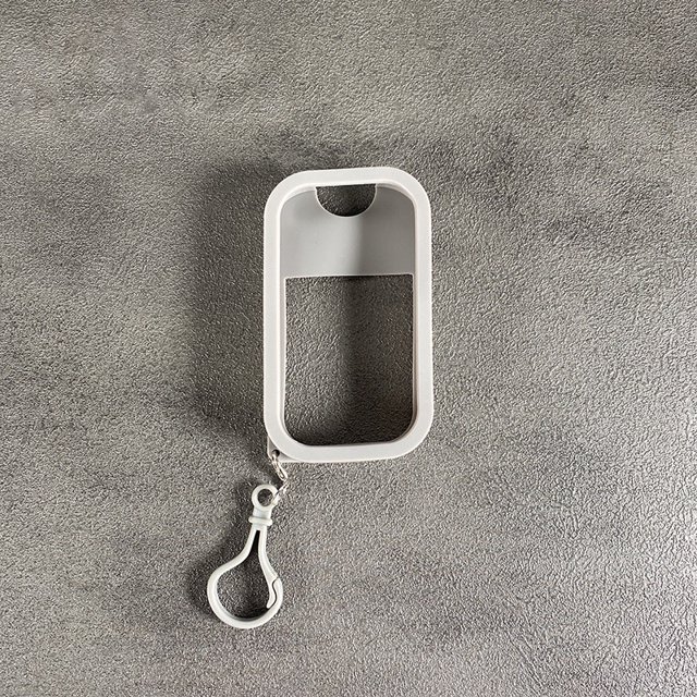 Funda desinfectante de manos para tarjeta Spray tamaño de la botella de silicona 45/50ML huangjie unisex